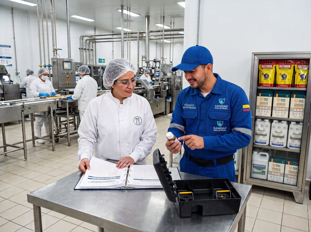 Programa de control de plagas bajo la Resolución 2674 de 2013: Requisitos técnicos y Registros Sanitarios en Colombia