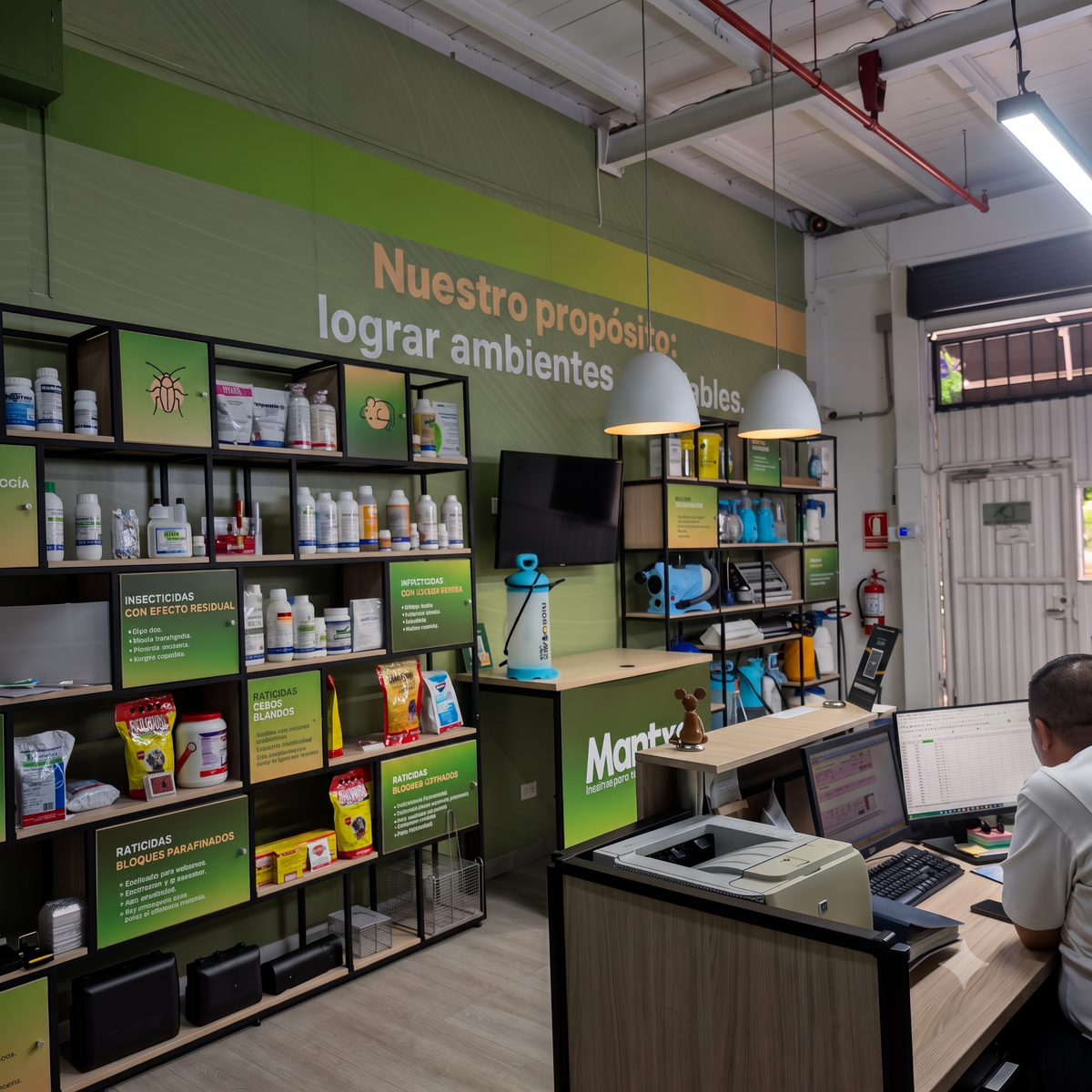 Punto de venta Mantys en Medellín