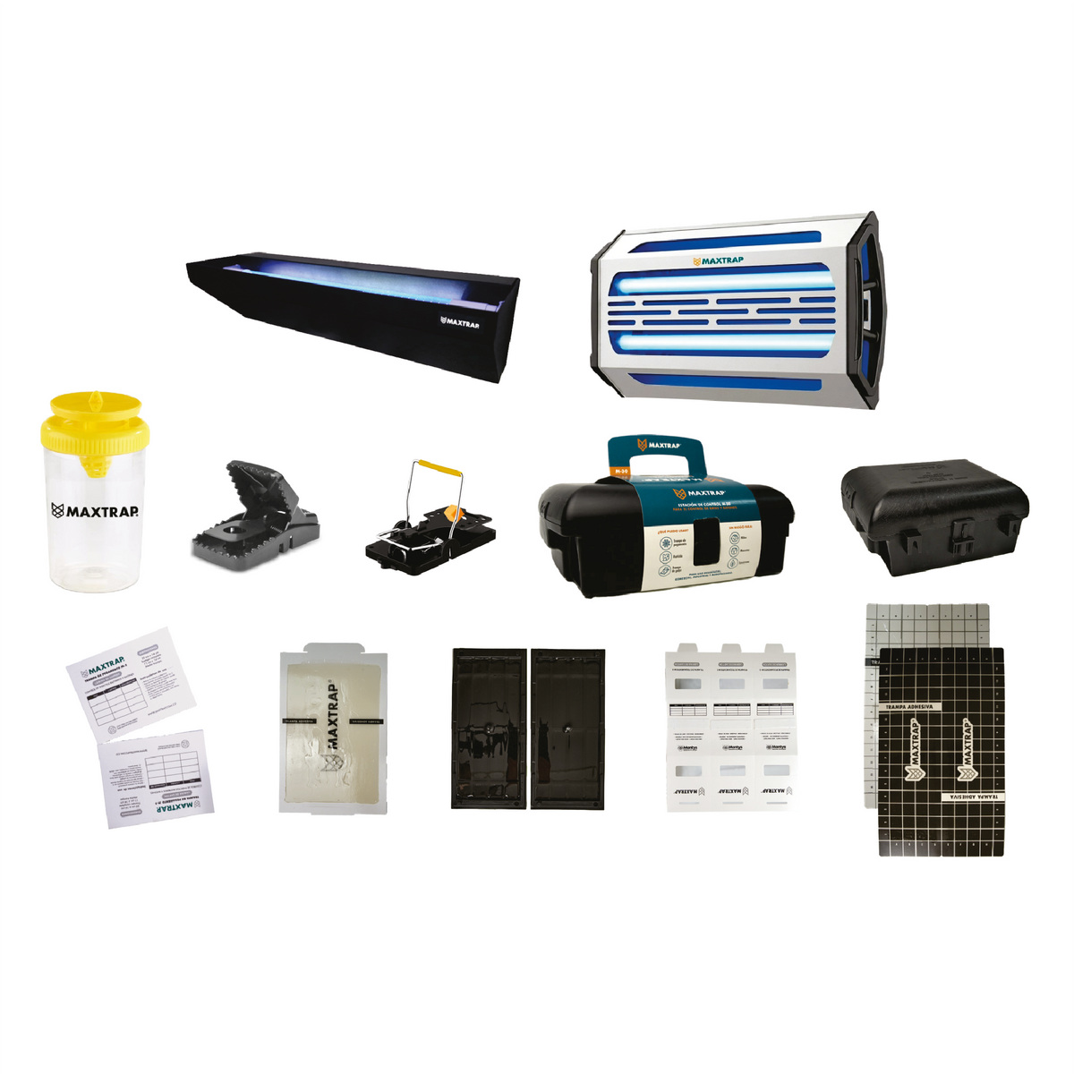 Equipos y trampas Maxtrap para control y monitoreo de plagas